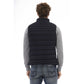 Baldinini Trend Blue Polyester Men Vest With Side Pockets