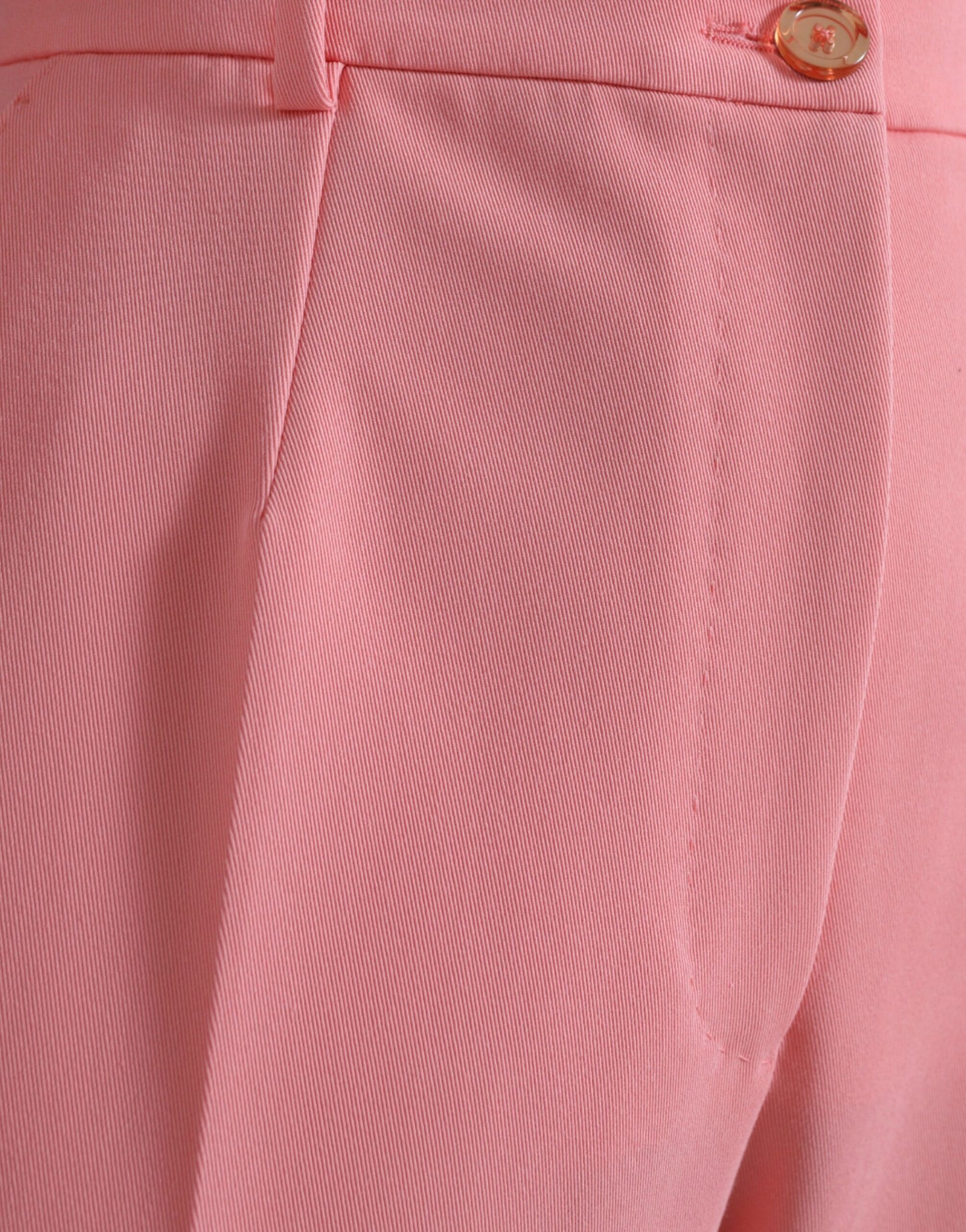 Dolce & Gabbana Elegant High Waist Tapered Pants in Pink