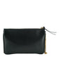 Versace Elegant Black Lamb Leather Crossbody Pouch