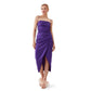 Patrizia Pepe Elegant Violet Bodycon Dress