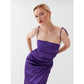 Patrizia Pepe Elegant Violet Bodycon Dress