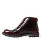 Dolce & Gabbana Dapper Dual-Tone Leather Ankle Boots