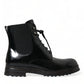 Dolce & Gabbana Elegant Black Leather Mid Calf Men's Boots