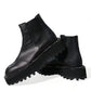 Dolce & Gabbana Elegant Black Chelsea Slip-On Boots