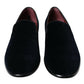 Dolce & Gabbana Elegant Black Velvet Loafers for Men