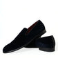 Dolce & Gabbana Elegant Black Velvet Loafers for Men