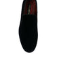 Dolce & Gabbana Elegant Black Velvet Loafers for Men