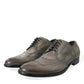 Dolce & Gabbana Elegant Calfskin Derby Lace-Ups