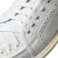 Dolce & Gabbana Elegant White Calfskin Oxford Sneakers