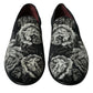 Dolce & Gabbana Elegant Floral Velvet Loafers