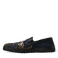 Dolce & Gabbana Elegant Multicolor Floral Loafers