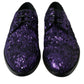 Dolce & Gabbana Elegant Sequined Oxford Dress Shoes