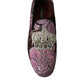 Dolce & Gabbana Elegant Pink Crystal-Embellished Loafers