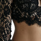 Dolce & Gabbana Elegant Lace Bustier Cropped Top