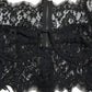 Dolce & Gabbana Elegant Lace Bustier Cropped Top