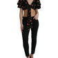 Dolce & Gabbana Floral Print Cropped Top Luxe Fashion