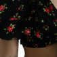 Dolce & Gabbana Floral Print Cropped Top Luxe Fashion