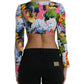 Dolce & Gabbana Floral Elegance Cropped Top