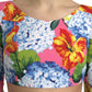 Dolce & Gabbana Floral Elegance Cropped Top