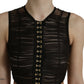 Dolce & Gabbana Embellished Cropped Sleeveless Top