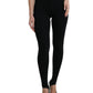 Dolce & Gabbana Elegant High Waist Black Leggings