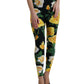 Dolce & Gabbana High Waist Floral Leggings - Elegant Comfort