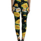 Dolce & Gabbana High Waist Floral Leggings - Elegant Comfort