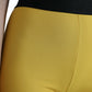 Dolce & Gabbana Elegant High Waist Yellow Leggings