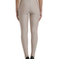 Dolce & Gabbana Chic Beige High Waist Leggings