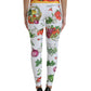 Dolce & Gabbana Elegant High Waist Printed Leggings