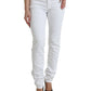 Dolce & Gabbana Chic White Stretch Denim Jeans