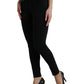 Dolce & Gabbana Chic Black Mid Waist Stretch Jeans