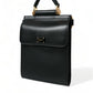 Dolce & Gabbana Elegant Black Leather Crossbody Bag