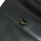 Dolce & Gabbana Elegant Black Leather Crossbody Bag