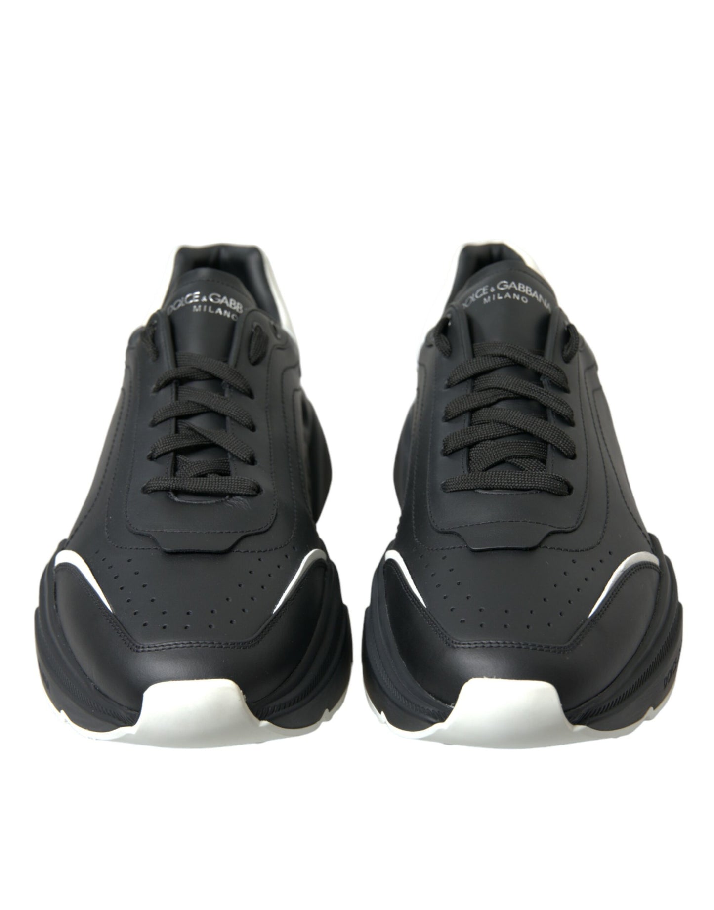 Dolce & Gabbana Elevated Daymaster Black Platform Sneakers