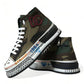 Dolce & Gabbana Camouflage Canvas High-Top Sneakers