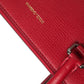 Dolce & Gabbana Exquisite Leather Laptop Messenger Bag