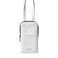 Dolce & Gabbana Elegant White Leather Crossbody Phone Bag