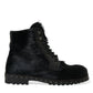 Dolce & Gabbana Elegant Black Calf Leather Lace-Up Boots