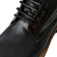 Dolce & Gabbana Elegant Bi-Color Leather Boots