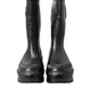 Dolce & Gabbana Sleek Metallic Rubber Rain Boots with DG Logo