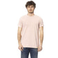 Distretto12 Pink Cotton Men T-Shirt