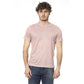 Distretto12 Pink Cotton Men T-Shirt