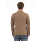 Distretto12 Brown Linen Men Blazer