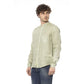 Distretto12 Green Linen Men Shirt