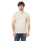 Distretto12 Beige Linen Men T-Shirt