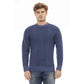 Distretto12 Blue Wool Men Sweater