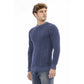 Distretto12 Blue Wool Men Sweater