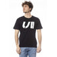 Ungaro Sport Black Cotton Men T-Shirt