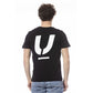 Ungaro Sport Black Cotton Men T-Shirt